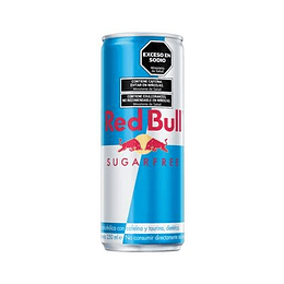 *SUGAR FREE X 250 CC* ENERGIZANTE "RED BULL" LATA