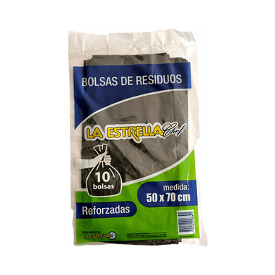 ** 50 X 70 ** BOLSA P/RESIDUOS REFORZADAS 