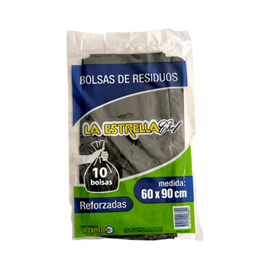 ** 60 X 90 ** BOLSA P/RESIDUOS REFORZADAS 