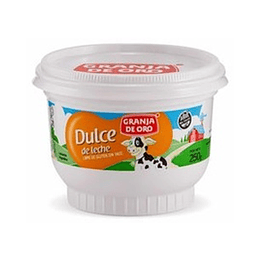 * X 250 GRS * DULCE DE LECHE "GRANJA DE ORO" CLASICO 