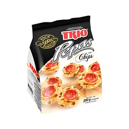 ** X 500 GRS ** PEPAS C/CHIPS "TRIO"