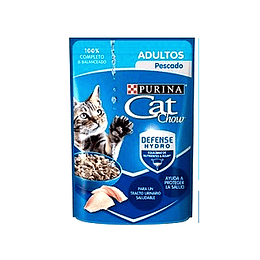 ** X 85 GRAMOS ** CAT CHOW "PURINA" ADULTOS C/PESCADO 