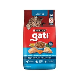 * X 1 KILO * GATI "PURINA" PESCADO Y SALMON 