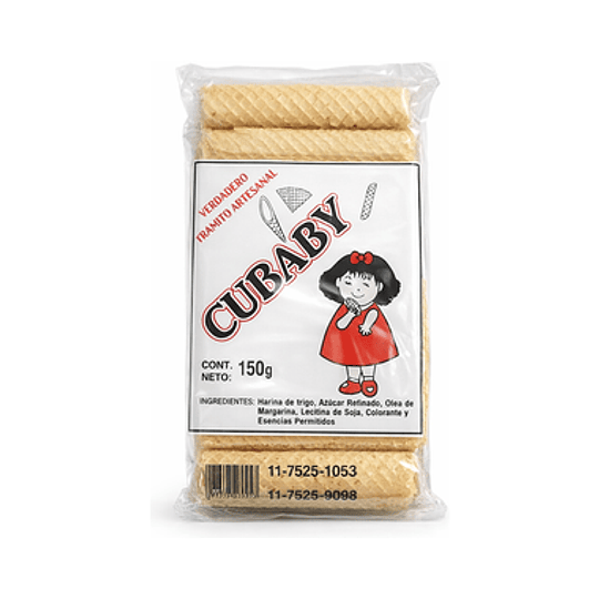 *CUBANITOS/CUCURUCHOS/BARQUILLOS* CUBABY BOLSA