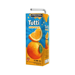 * X 200 CC * JUGO "TUTTI" NARANJA 
