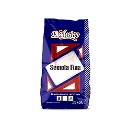 SEMOLA FINA "EXCLUSIVO" X 400 GRS 