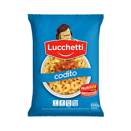 FIDEOS "LUCCHETTI" CODITO X 500 GRS