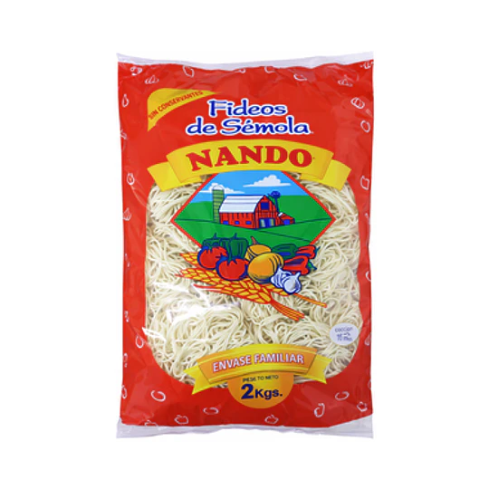 *X 2 KILOS* FIDEOS NIDOS 