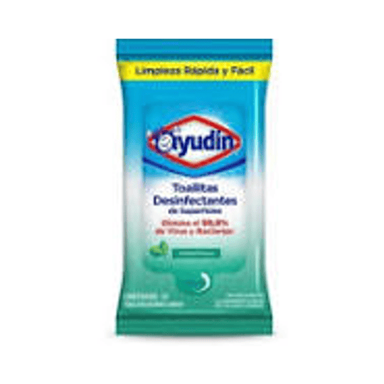 * X 24 UNID * TOALLITAS DESINFECTANTES 