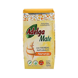 YERBA "ADELGA MATE" NARANJA X 500 GRS