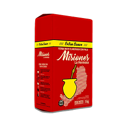 YERBA "MISIONES" EXTRA SUAVE X 500 GRS