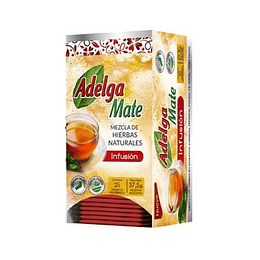 TE "ADELGA MATE" MEZCLA HIERBAS X 25 UNID 