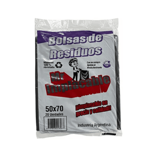 ( 50 X 70 ) BOLSA DE RESIDUO 