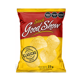 * X 23 GRAMOS * PAPAS CLASICAS "GOOD SHOW"