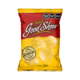 * X 230 GRAMOS * PAPAS CLASICAS "GOOD SHOW"