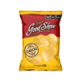 * X 430 GRAMOS * PAPAS CLASICAS "GOOD SHOW"