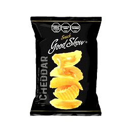 * X 53 GRAMOS * PAPAS "GOOD SHOW" CHEDDAR 