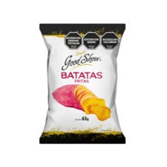 * X 63 GRAMOS * BATATAS FRITAS 