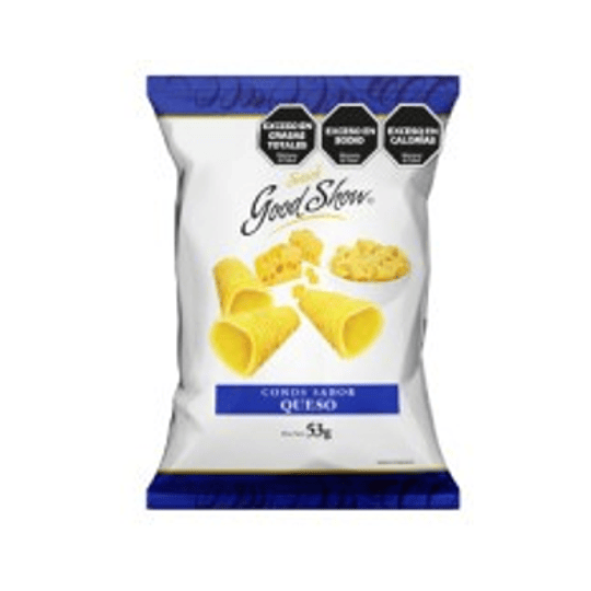 * X 53 GRAMOS * CONOS QUESO 