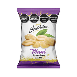 * X 93 GRAMOS * MANI REPELADO SALADO "GOOD SHOW" 