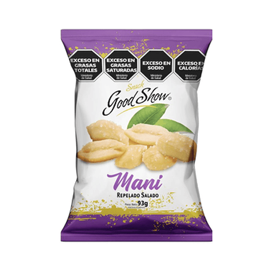 * X 93 GRAMOS * MANI REPELADO SALADO 