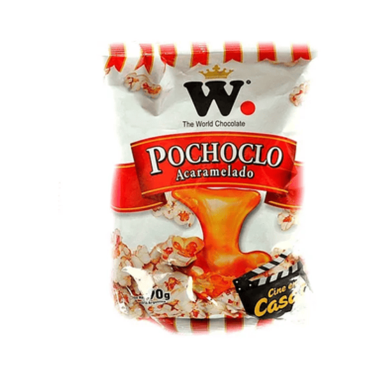 * BOLSA X 90 GRAMOS * POCHOCLO ACARAMELADO 