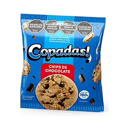 * X 180 GRS * GALLETITAS "COPADAS" C/CHIPS CHOCOLATE 