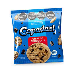 * X 300 GRS * GALLETITAS "COPADAS" C/CHIPS CHOCOLATE 