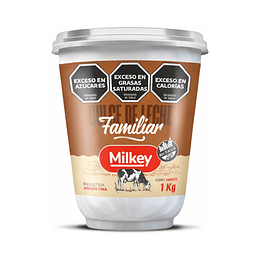 * X 1 KILO * DULCE DE LECHE "MILKEY" FAMILIAR