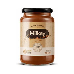 *VIDRIO X 450 GRS* DULCE DE LECHE "MILKEY" FAMILIAR 