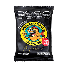 ALF."PESCADO RAUL" NEGRO X 50 GRS 