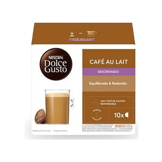 * CAJA X 10 UNID * CAPSULAS DOLCE GUSTO 