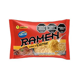 RAMEN "ARCOR" CARNE X 70 GRAMOS 