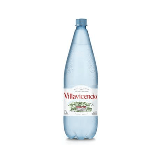 * CON GAS X 1500 CC * AGUA VILLAVICENCIO 