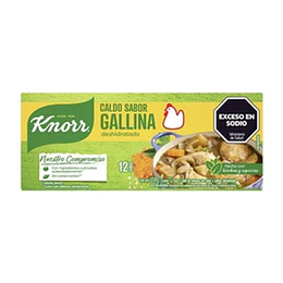 *CLASICO X 12U* CALDOS "KNORR" GALLINA