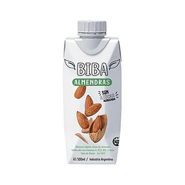 LECHE DE ALMENDRAS "BIBA" X 500 ML 