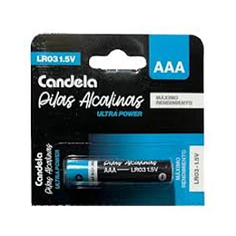 * AAA * PILAS "CANDELA" X UNIDAD 