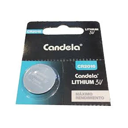 ** CR 2016 ** PILAS "CANDELA" BOTON X UNIDAD 