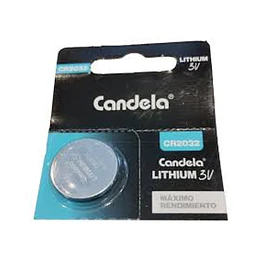 ** CR 2032 ** PILAS "CANDELA" BOTON X UNIDAD 