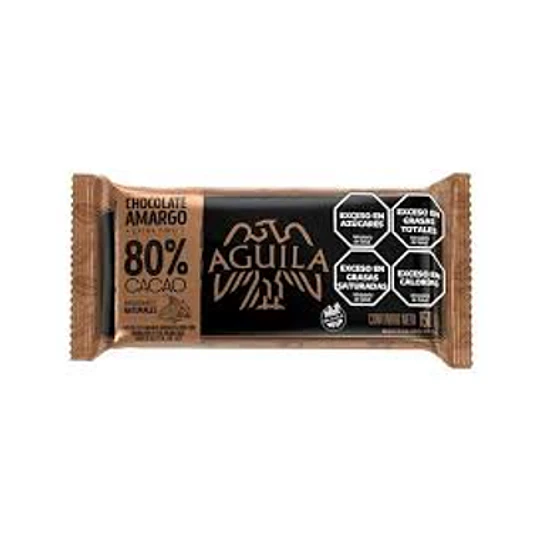 *CHICO 80% CACAO X 70 GRAMOS* AGUILA TAZA EXTRA FINO 