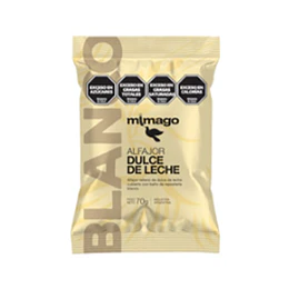 ALFAJOR "MIMAGO" BLANCO X 70 GRS (INDIVIDUAL)