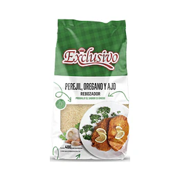 REBOZADOR "EXCLUSIVO" C/PEREJIL/OREGANO/AJO X 400 GRS 