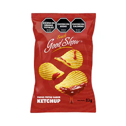 * X 83 GRAMOS * PAPAS "GOOD SHOW" KETCHUP 