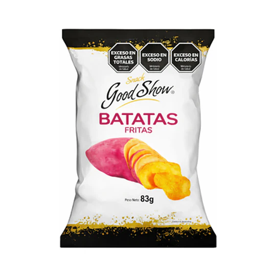 * X 83 GRAMOS * BATATAS FRITAS 