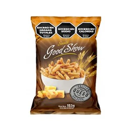 * X 153 GRAMOS * PALITOS SALADOS "GOOD SHOW" QUESO