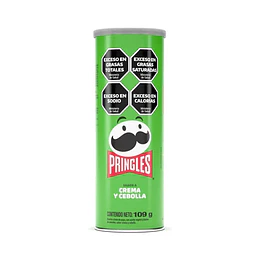 *GRANDE X 109 GRS* PRINGLES "CREMA/CEBOLLA"