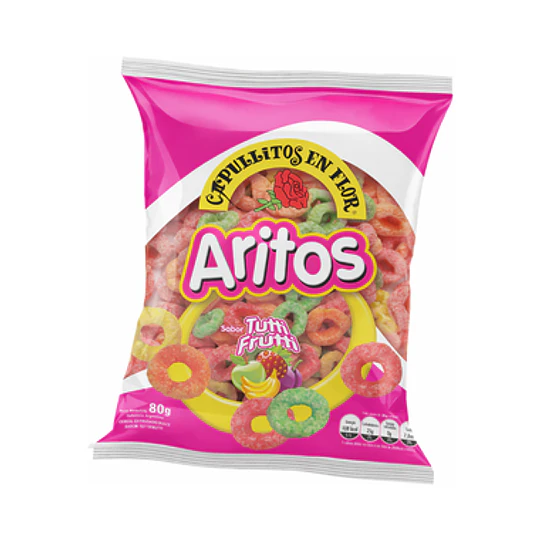 ARITOS TUTTI-FRUTI 