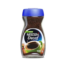 *DECAF* NESCAFE FRASCO X 100 GRAMOS 