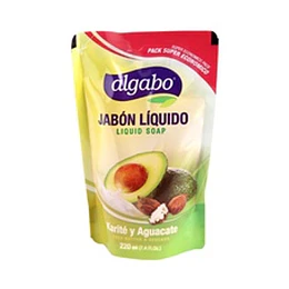 *DOY PACK X 220* JABON LIQUIDO ALGABO "KARITE Y AGUACATE"