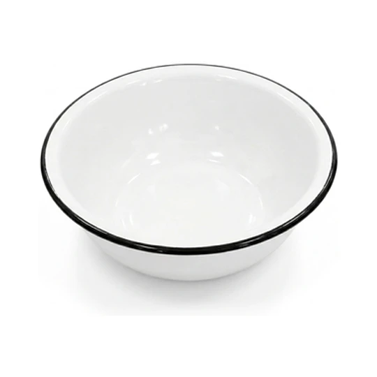 * 24 CM * ENSALADERA BLANCA 